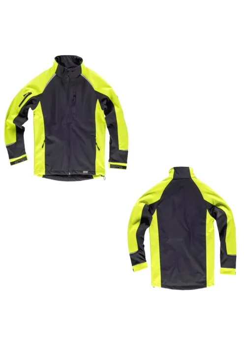 Chaqueta Workshell en Colores Combinados Chaqueta Workshell en Colores Combinados