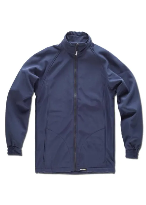 Cazadora forro polar con tejido Workshell negro/marino/rojo S9100 Cazadora forro polar con tejido Workshell negro/marino/rojo S9100