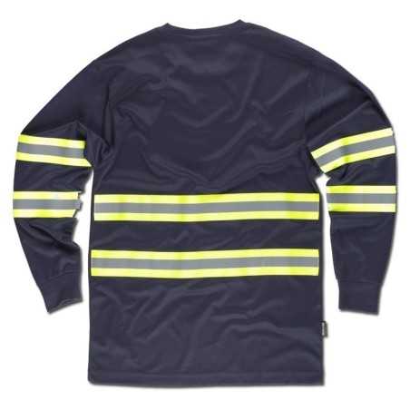 Camiseta de Manga Larga con Cintas Reflectantes