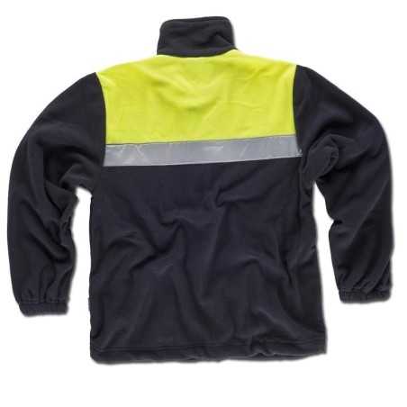 Chaqueta Forro Polar Fluor Alta Visibilidad
