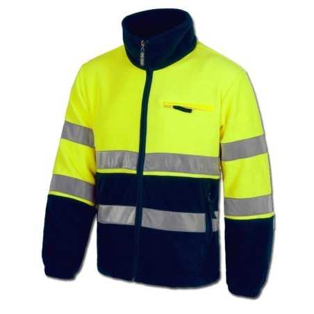 Chaqueta Forro Polar Alta Visibilidad