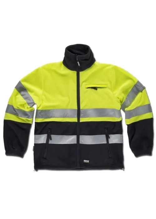Chaqueta Forro Polar Alta Visibilidad