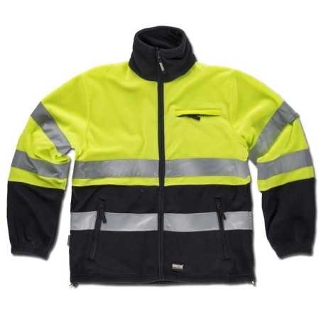 Chaqueta Forro Polar Alta Visibilidad