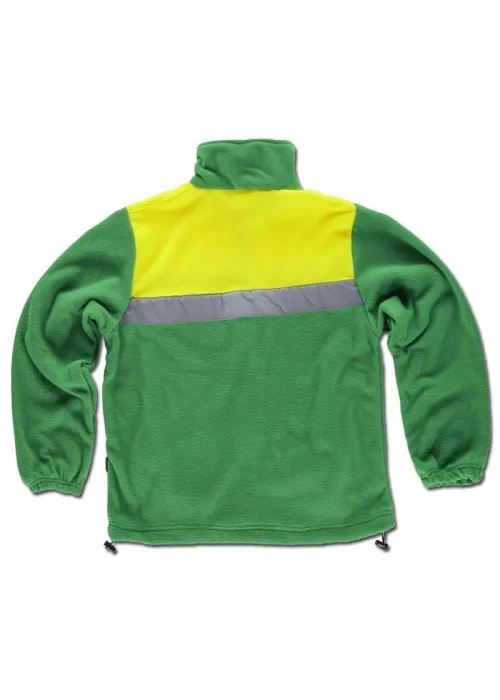 Chaqueta Forro Polar con Cintas Reflectantes