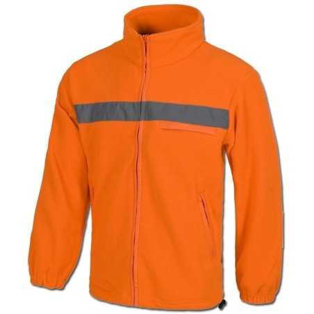 Chaqueta Forro Polar Fluorescente