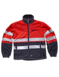 Chaqueta Forro Polar Bicolor Alta Visibilidad Clase 2 2
