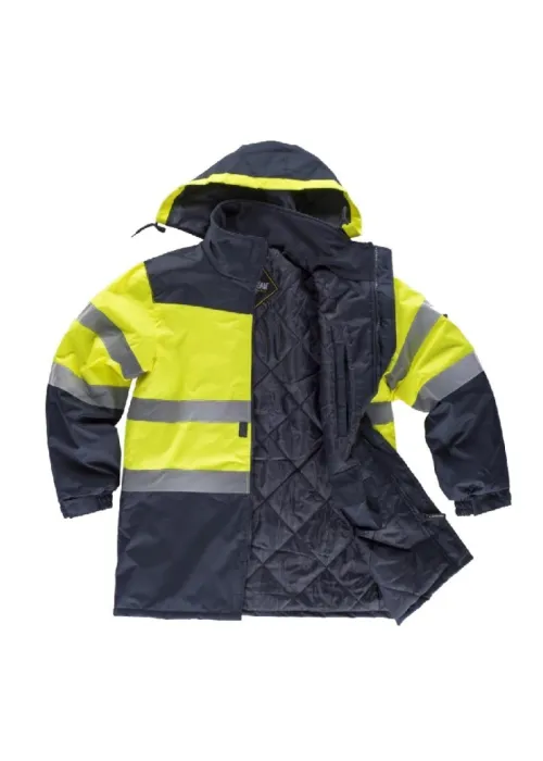Parka Combinada de Alta Visibilidad Parka Combinada de Alta Visibilidad