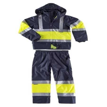 Traje Impermeable de Alta Visibilidad