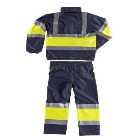 Traje Impermeable de Alta Visibilidad