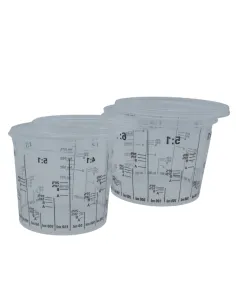 Vaso medidor para pinturas de todo tipo 400 cc / 650 cc 2