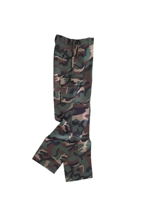 Pantalón de Caza Camuflaje con Multibolsillos Workteam Pantalón de Caza Camuflaje con Multibolsillos Workteam