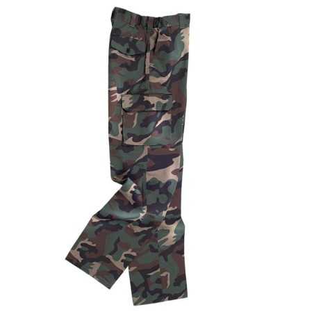 Pantalón de Caza Camuflaje con Multibolsillos Workteam