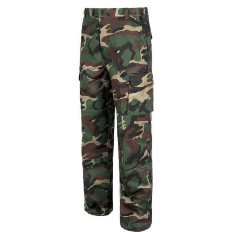 Pantalón de Caza Camuflaje con Multibolsillos Workteam