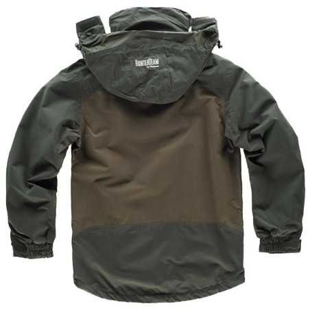 Cazadora Impermeable Workshell para Caza y Pesca con Capucha