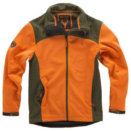 Chaqueta Impermeable Workshell Alta Visibilidad para Pesca