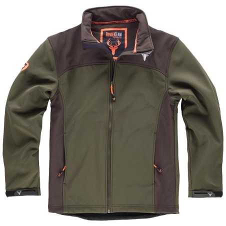 Chaqueta para Caza y Pesca Tejido Especial Workshell
