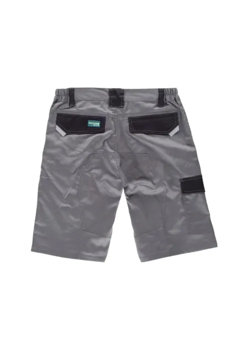 Bermuda Elástica Combinada con Refuerzo en Culera