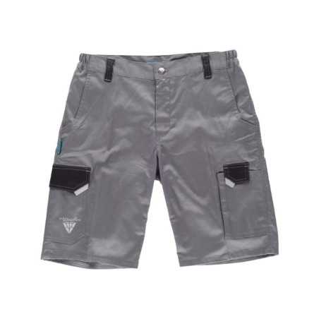 Bermuda Elástica Combinada con Refuerzo en Culera