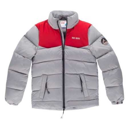 Parka con relleno de plumas y capucha