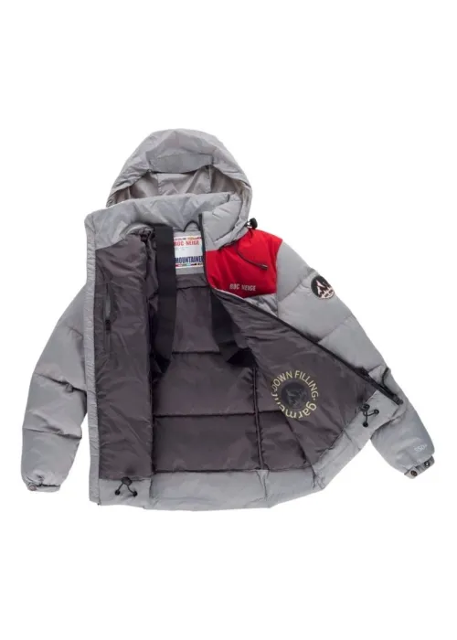 Parka para Mujer con Relleno de Plumas y Capucha