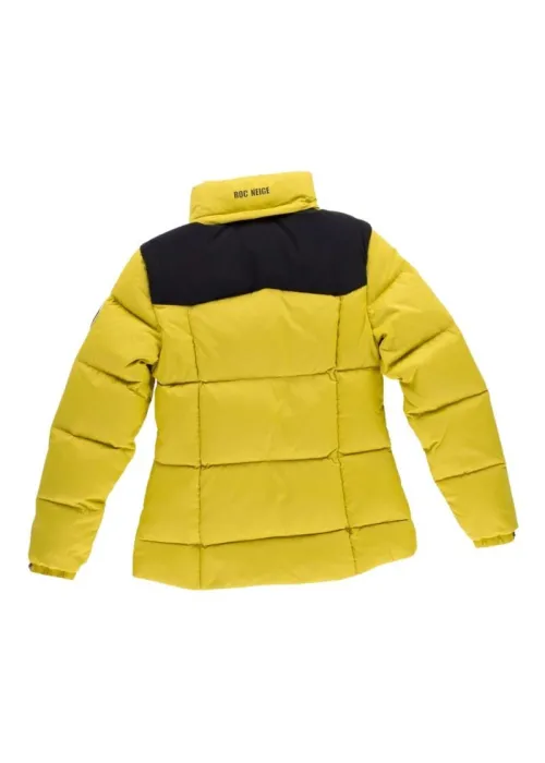 Parka para Mujer con Relleno de Plumas y Capucha