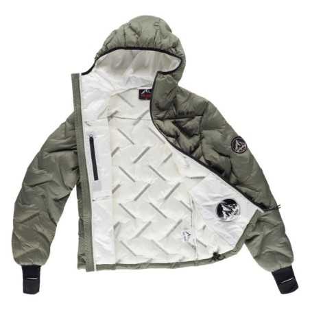 Chaqueta Termosellada Acolchada con Capucha