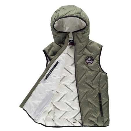 Chaleco Termosellado Acolchado con Capucha