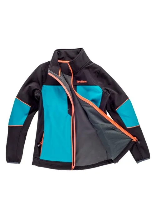 Chaqueta de Mujer Combinada Tricolor de ROC NEIGE