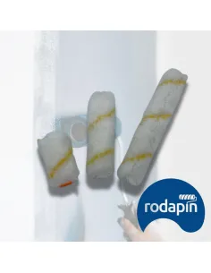 Recambio para Mini Rodillo Antigota Raya Amarilla 2