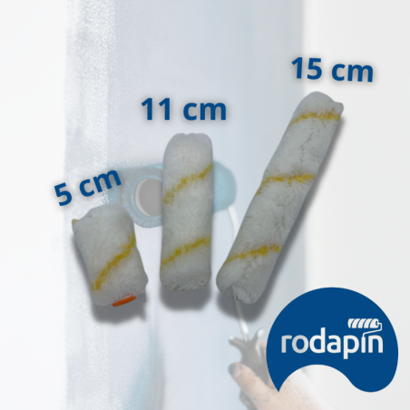 Recambio mini rodillo antigota tamaños