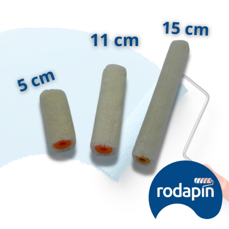 medidas recambio mini rodillo esmaltar