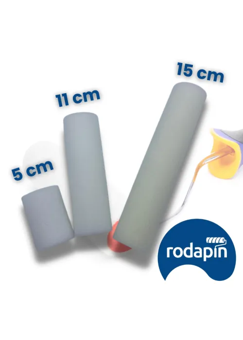 Recambio Mini Rodillo de Espuma de Poliuretano para Esmaltes medidas