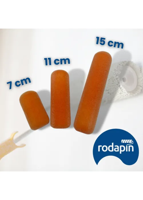 Recambio Mini Rodillo Flocado Redondeado medidas