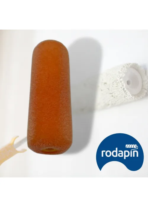 Recambio Mini Rodillo Flocado Redondeado de cerca