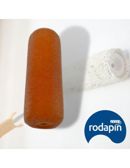 Recambio Mini Rodillo Flocado Redondeado de cerca