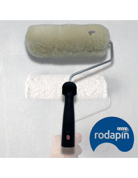Rodillo de Lana para Pintar Paredes y Techos
