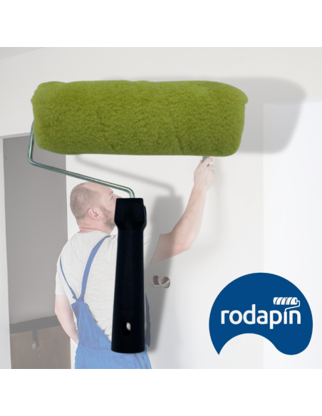 Rodillo Superficies rugosas pinturas plasticas