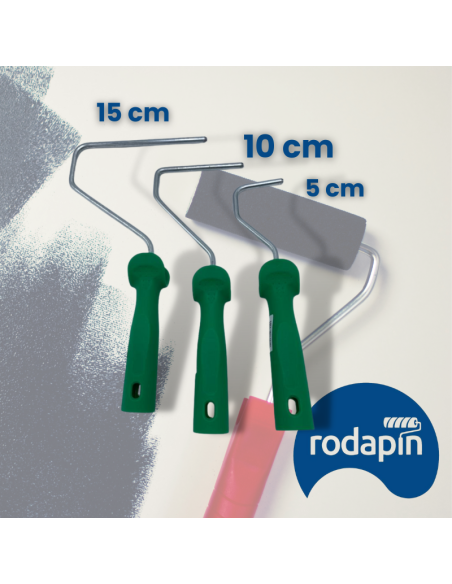 Varilla Corta Universal para Mini Rodillos de Pintor medidas