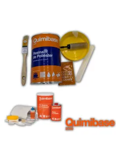 Kit de Resina de Poliéster contenido