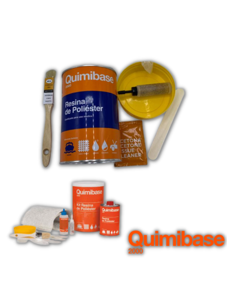 Kit de Resina de Poliéster contenido