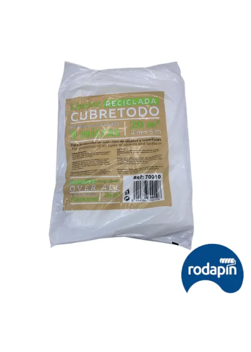 Plástico Reciclado Cubretodo 20 m²