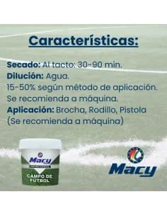 Pintura para Césped | Campos de Fútbol Blanca 2