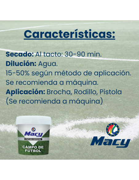 Pintura para Césped | Campos de Fútbol Blanca