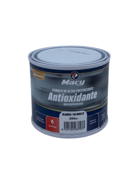 Esmalte Antioxidante Brillante Macy 250 ml blanco