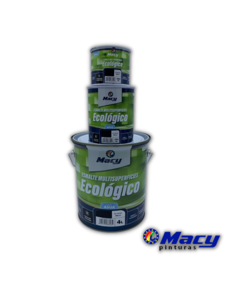 Esmalte Multisuperfícies Ecológico Negro Brillante