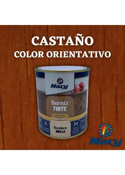 Barniz de Poro Cerrado Satinado Castaño Barniz de Poro Cerrado Satinado Castaño