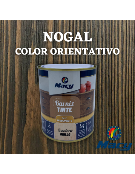Barniz de Poro Cerrado Satinado Nogal