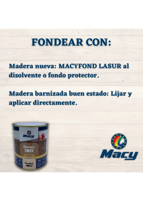 Barniz de Poro Cerrado Satinado Fondear