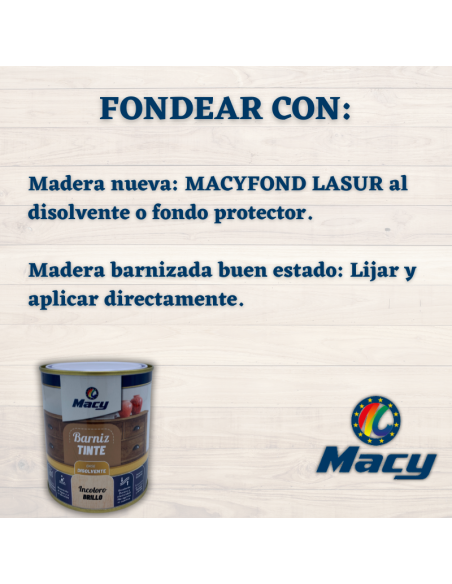 Barniz de Poro Cerrado Satinado Fondear