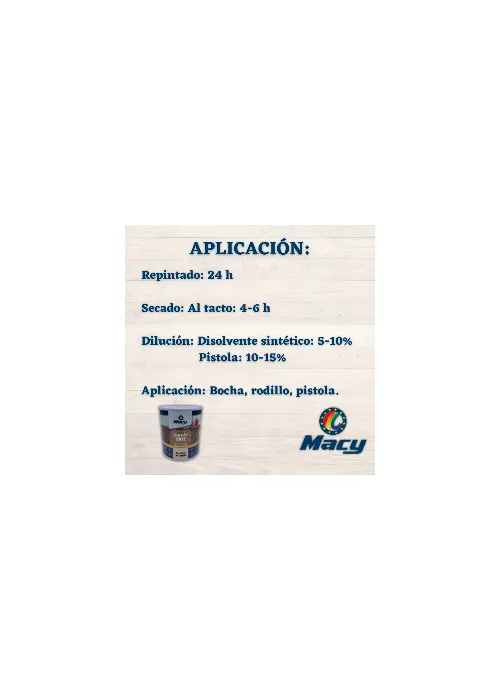 Barniz de Poro Cerrado Satinado Carta...